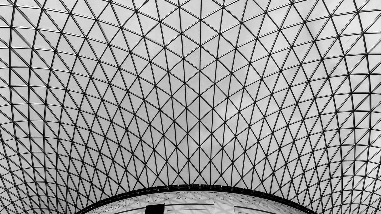 Minimal interior with sculptural shadows